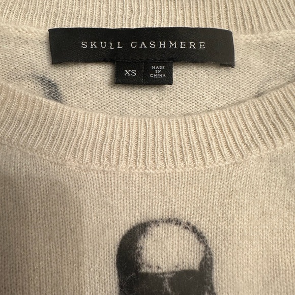 Skull Cashmere ombre Sweater size XS - Picture 3 of 6